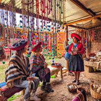 Fron Cusco: Chinchero, Moray & Salt Mines drop-off in Ollantaytambo - Apu Ausangate Trek